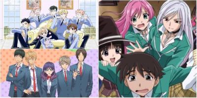 10 animes icônicos de harém com melhores séries de mangá