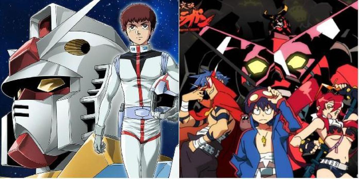 10 animes incríveis de super-robôs perfeitos para os recém-chegados ao gênero