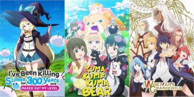 10 animes Isekai como Kuma Kuma Kuma Bear