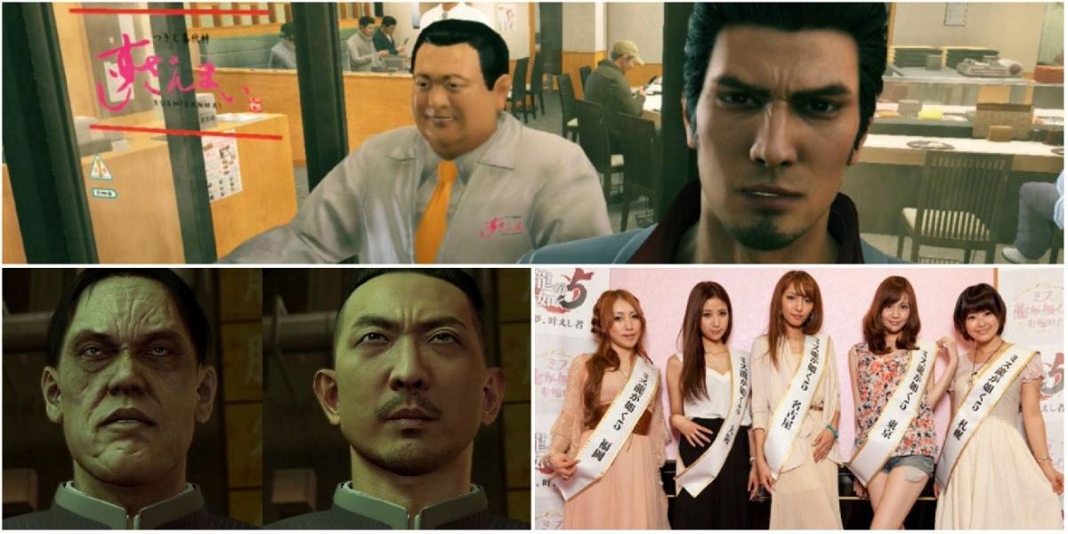 10 aparições de celebridades mais estranhas na série Yakuza