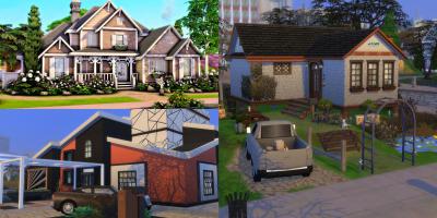 10 casas iniciais/famílias para The Sims 4 Growing Together: opções incríveis por menos de k!