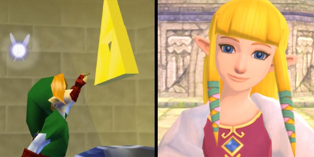 10 coisas impressionantes cortadas da série The Legend Of Zelda