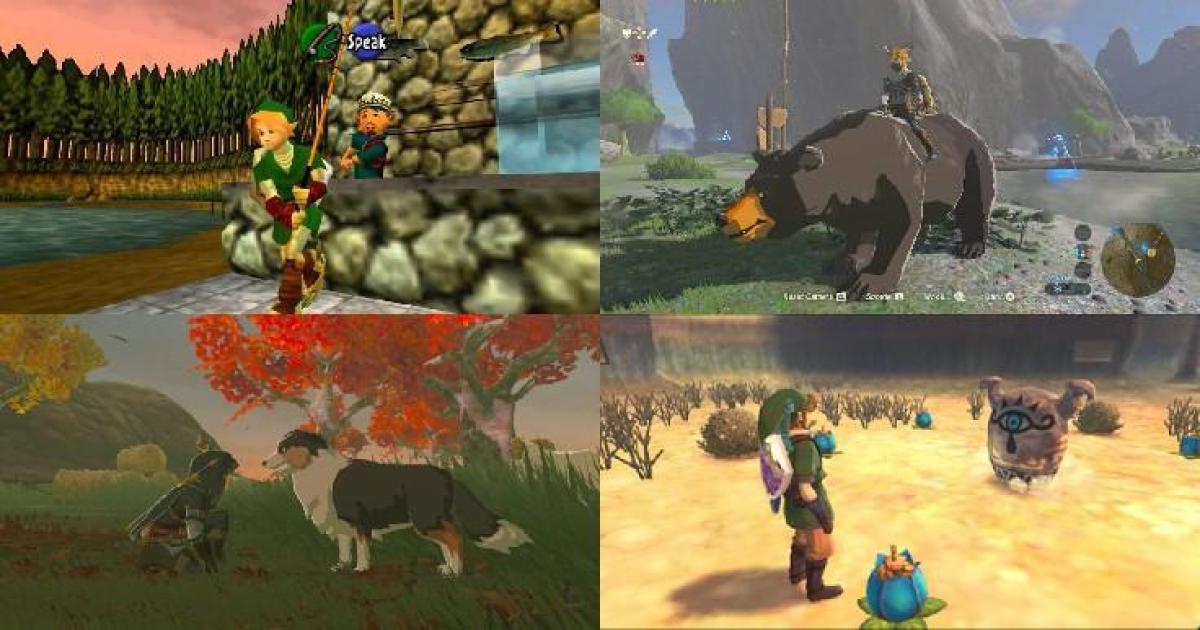 10 coisas que os jogadores não sabiam que podiam fazer em The Legend of Zelda Games