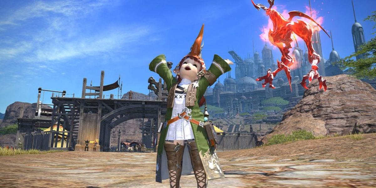 Captura de tela de Final Fantasy XIV Summoner