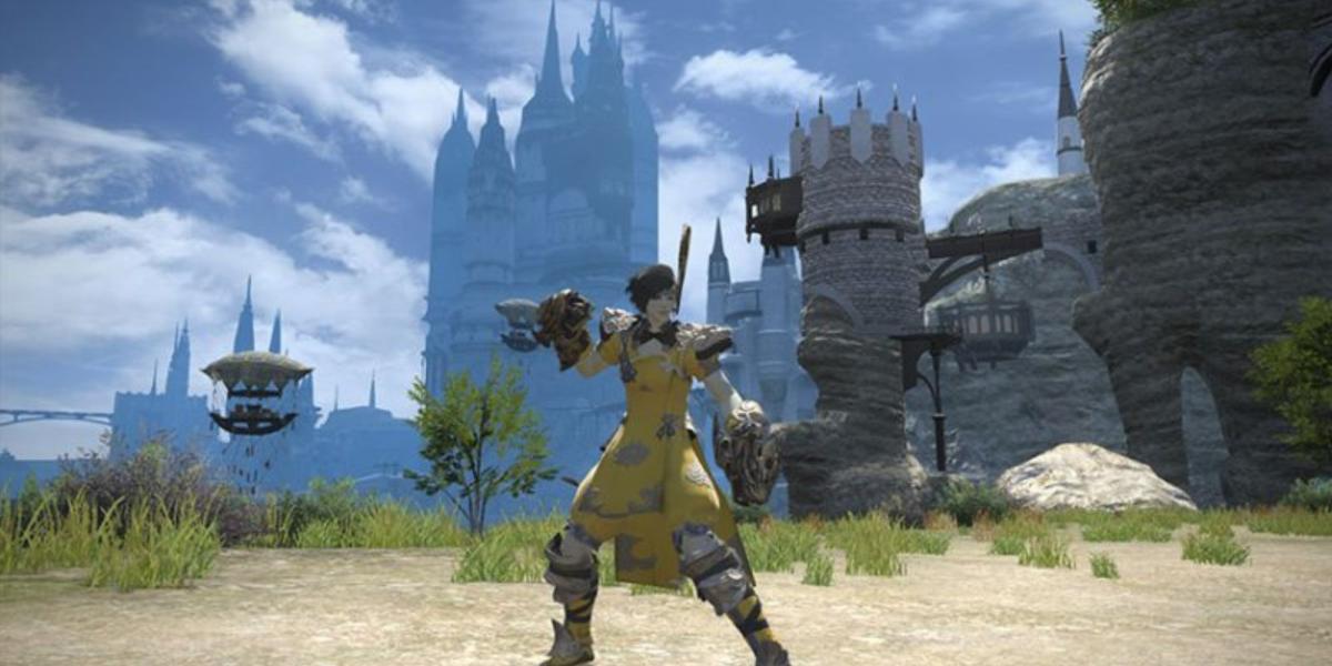Captura de tela de Final Fantasy XIV Monk