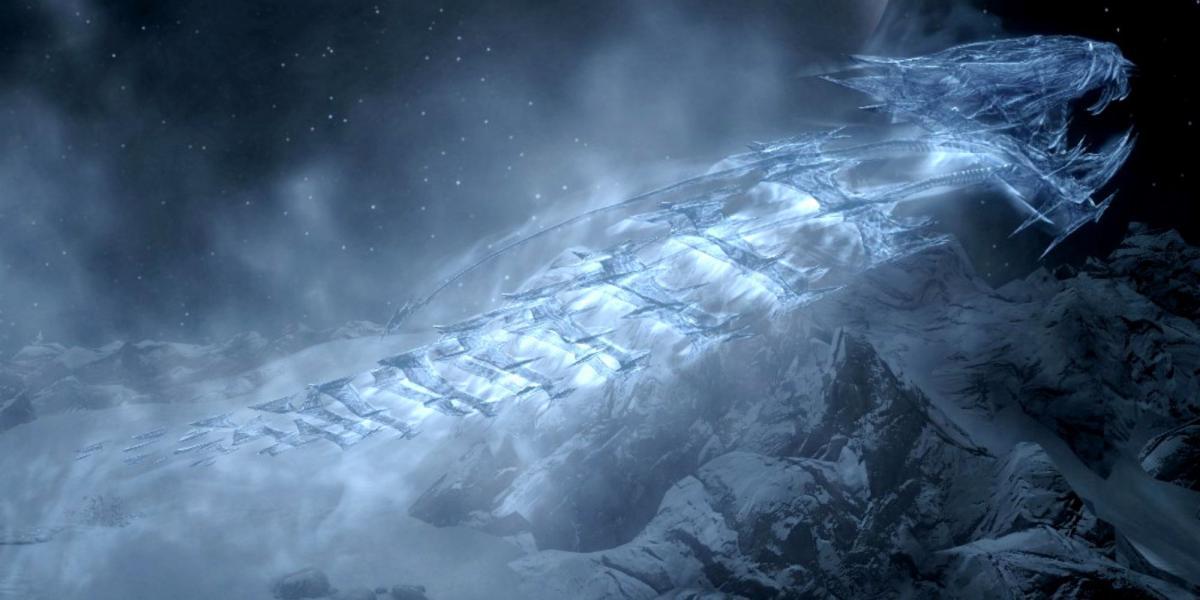 Espectro de gelo de Skyrim
