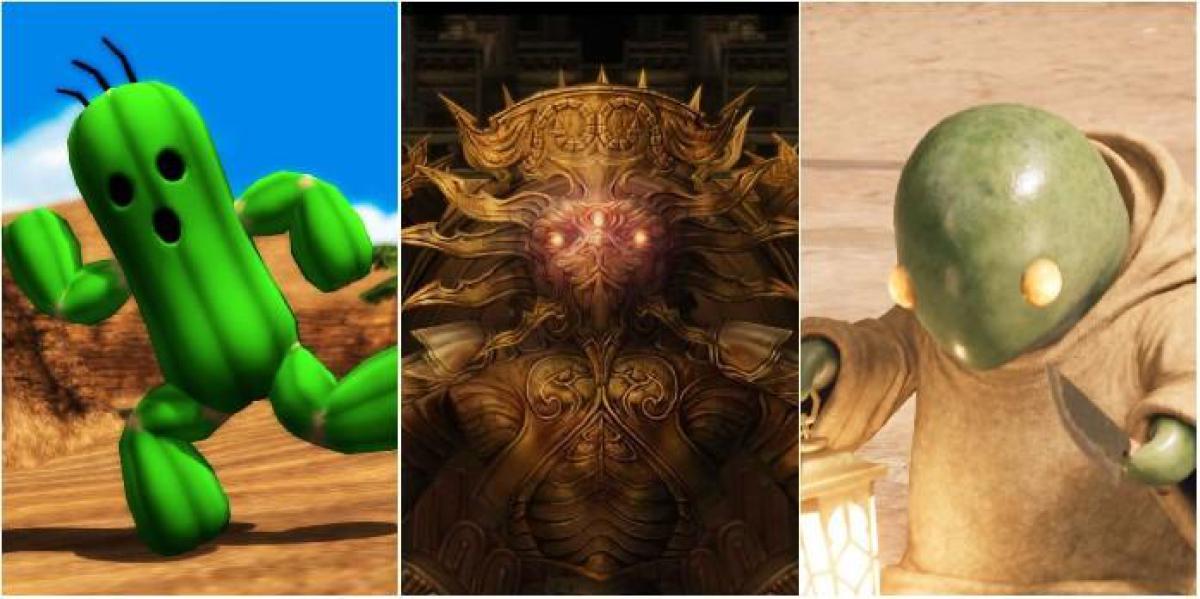 10 designs de inimigos mais impraticáveis ​​da série Final Fantasy