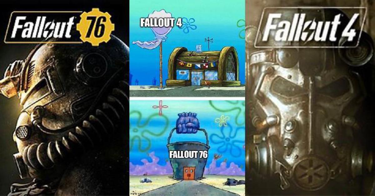 10 Efeito Fallout 76 Vs. Memes de Fallout 4 que são hilários demais para palavras