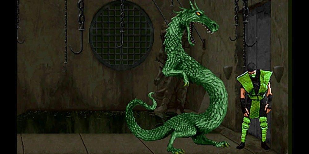 O filme Mortal Kombat Things tirou de Midway Liu Kang Dragon Fatality
