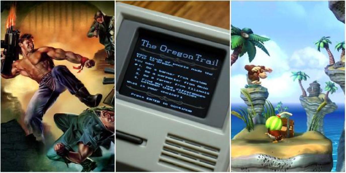 10 franquias de videogame mais antigas (e quantos jogos eles lançaram)