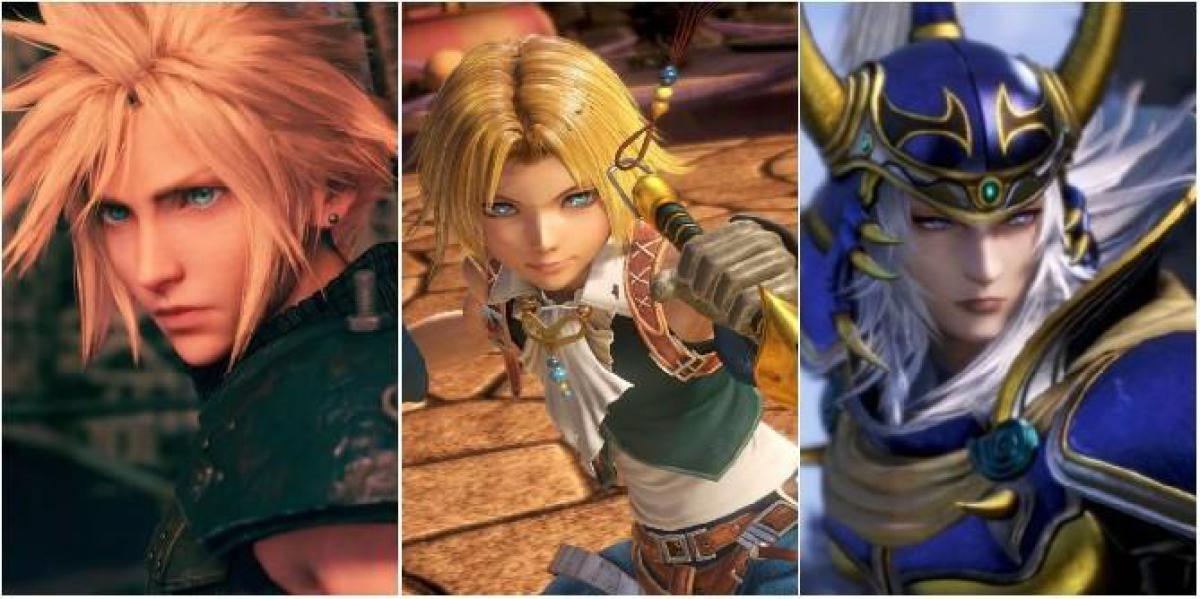 10 heróis de Final Fantasy que podem vencer Cloud Strife