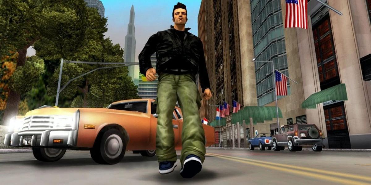 Glitch bizarro de Grand Theft Auto 3 contorce os NPCs e os faz flutuar