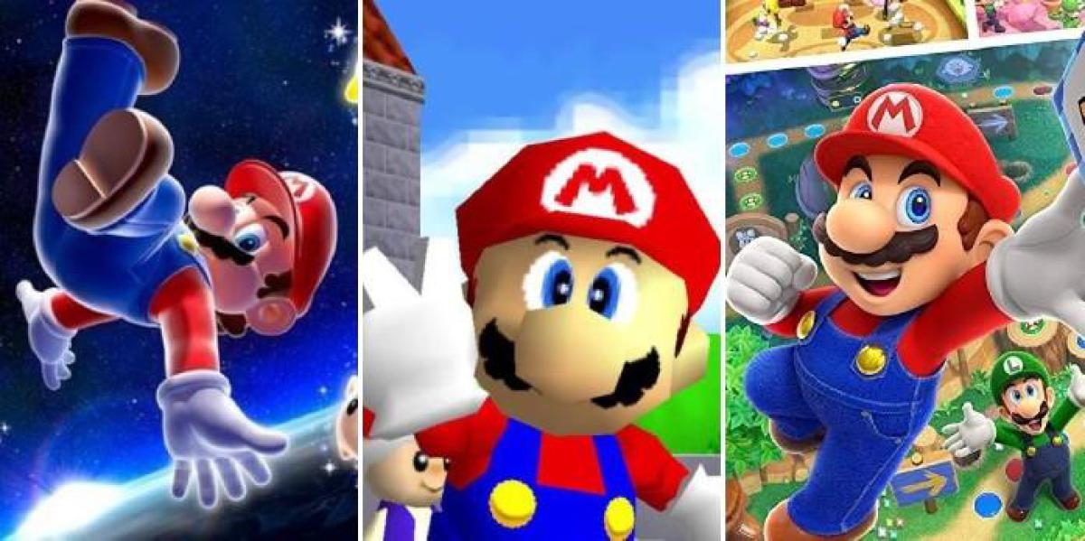 10 jogos do Mario com o maior valor de repetição