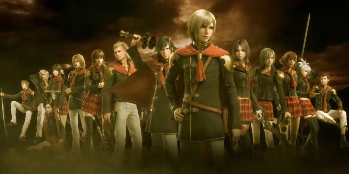 Personagens jogáveis ​​em Final Fantasy Type-0 Cropped