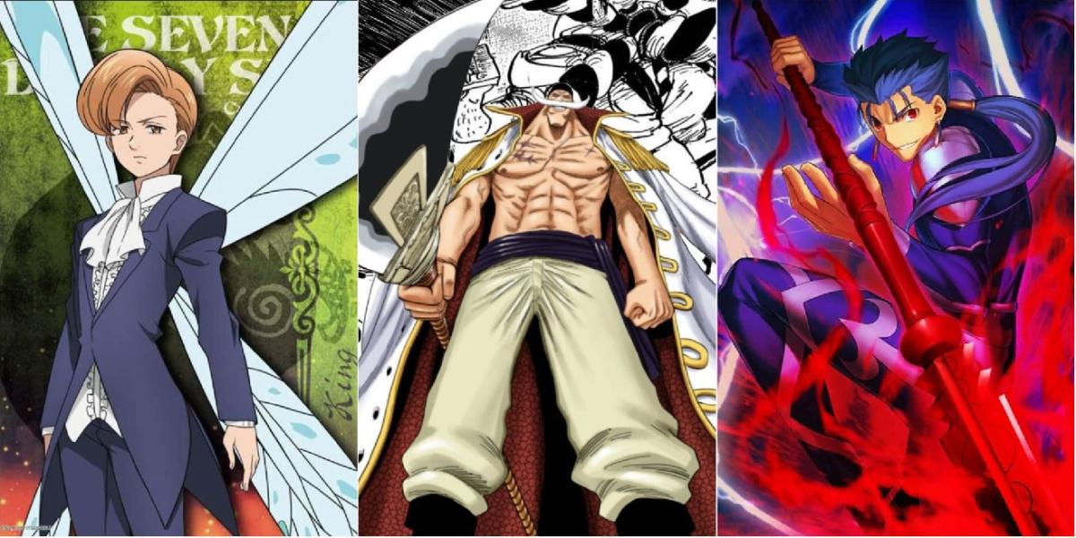 10 lanceiros de anime mais icônicos, classificados