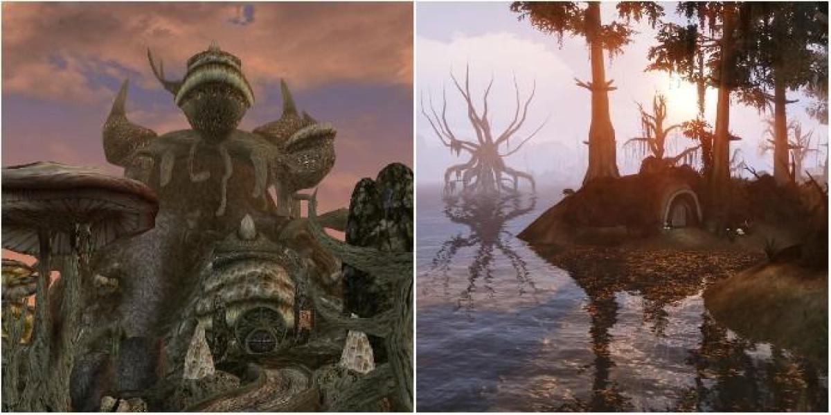 10 locais de tirar o fôlego em The Elder Scrolls III: Morrowind