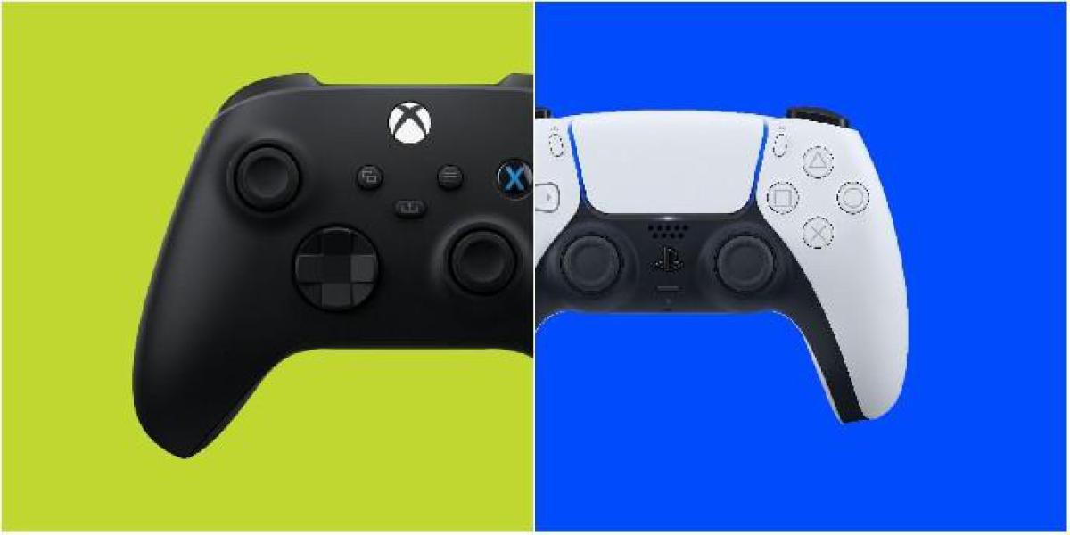 10 maiores diferenças entre os controladores PS5 e Xbox Series X