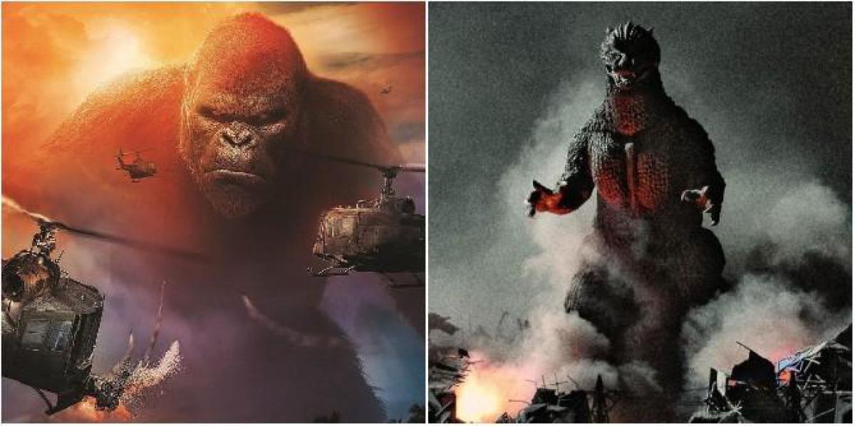 10 melhores filmes com Godzilla (ou Kong), classificados