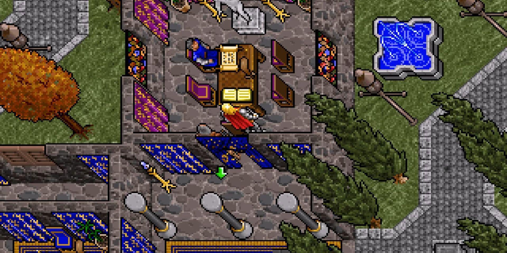 Uma captura de tela de Ultima VII Warriors of Destiny