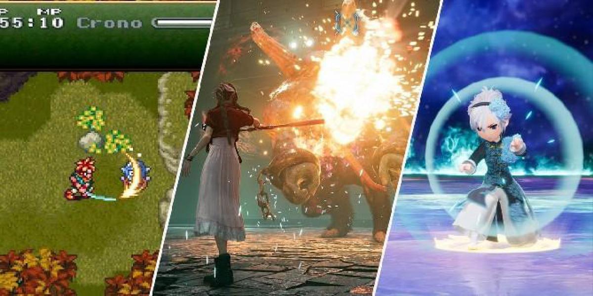10 melhores sistemas de batalha em jogos da Square Enix