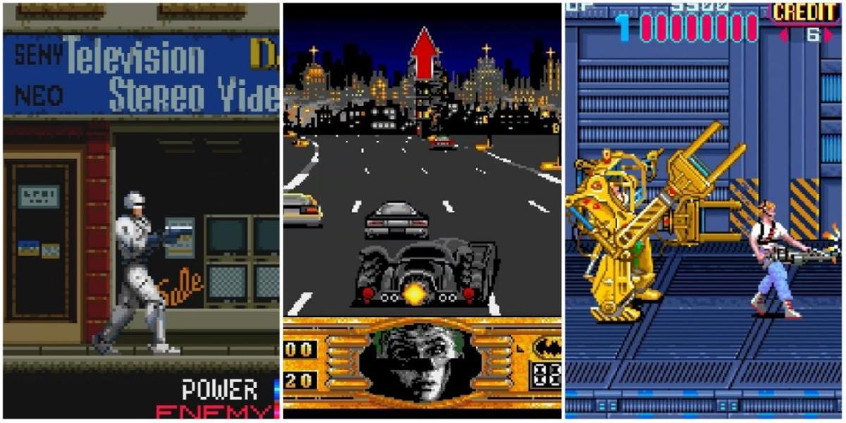 10 melhores videogames baseados em filmes dos anos 80
