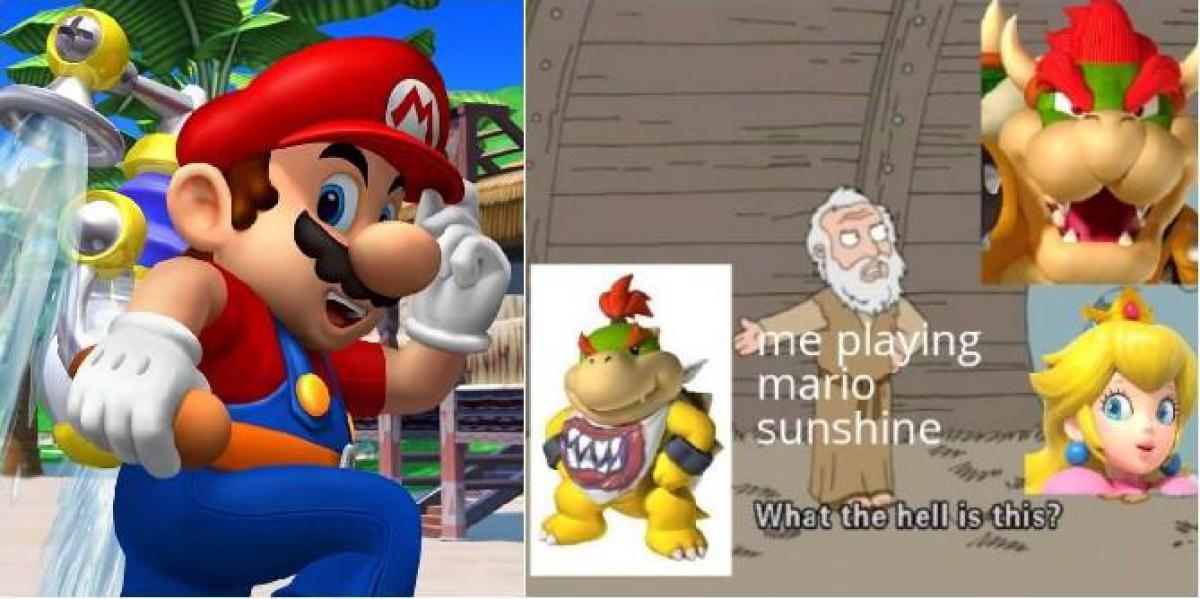 10 memes de Mario Sunshine que são muito hilários para palavras