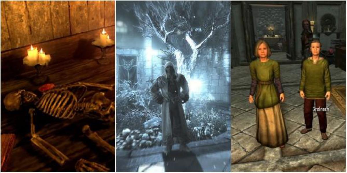 10 mistérios não resolvidos e buracos de enredo deixados pendurados em Skyrim
