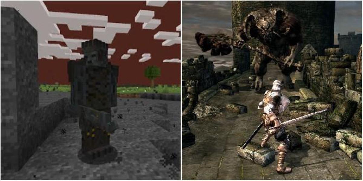 10 mods que fazem o Minecraft parecer mais com Dark Souls