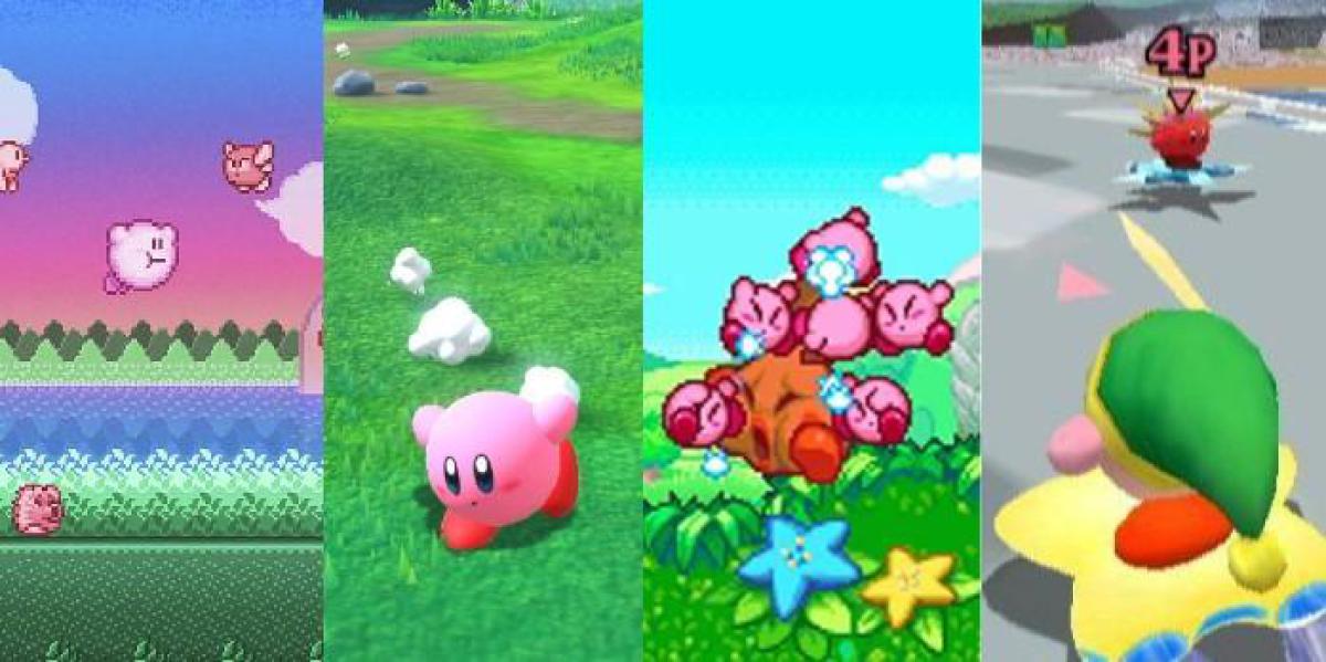 10 níveis mais difíceis em um jogo Kirby