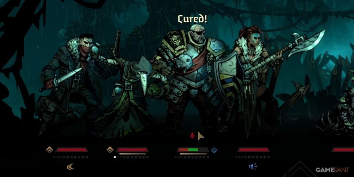 Cura Man-At-Arms do Darkest Dungeon 2