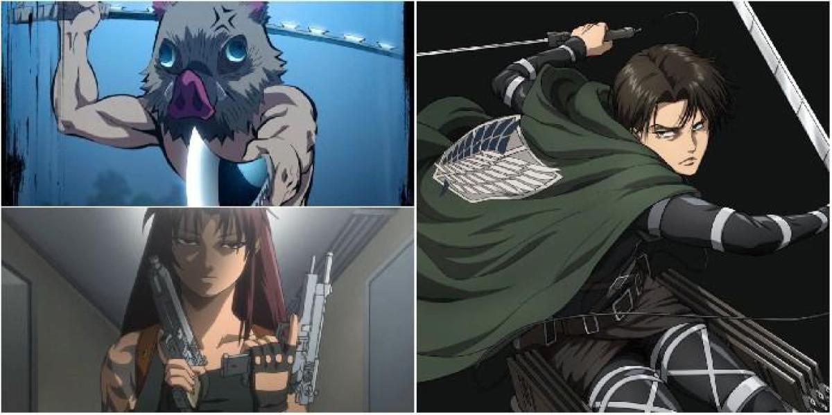 10 personagens de anime mais icônicos que usam armas duplas