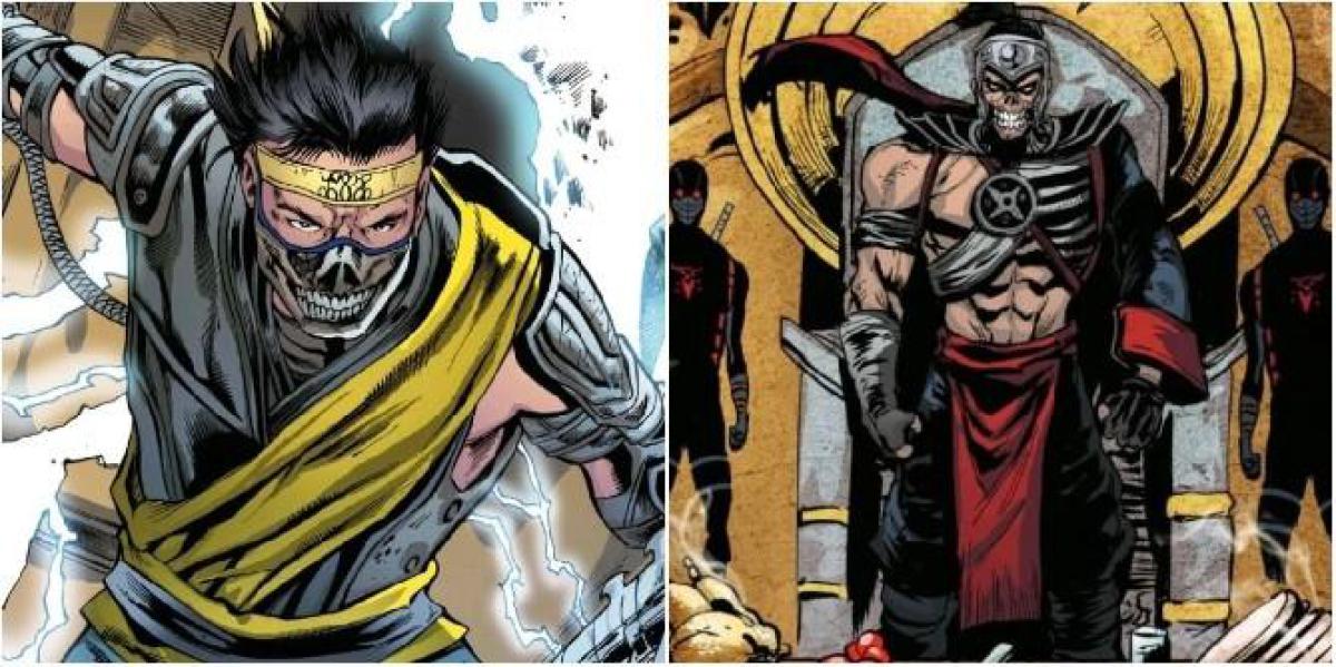 10 personagens de Mortal Kombat que são melhores nos quadrinhos