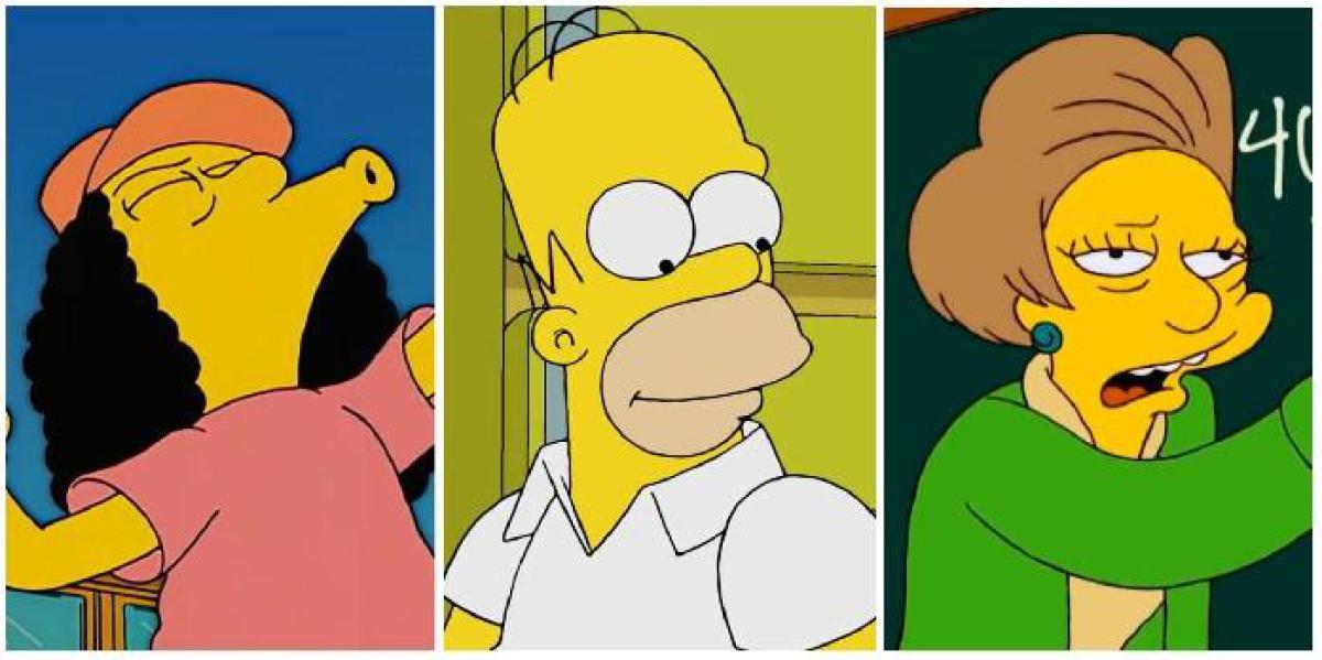 10 personagens dos Simpsons que foram flandresados ​​(além de Flandres)