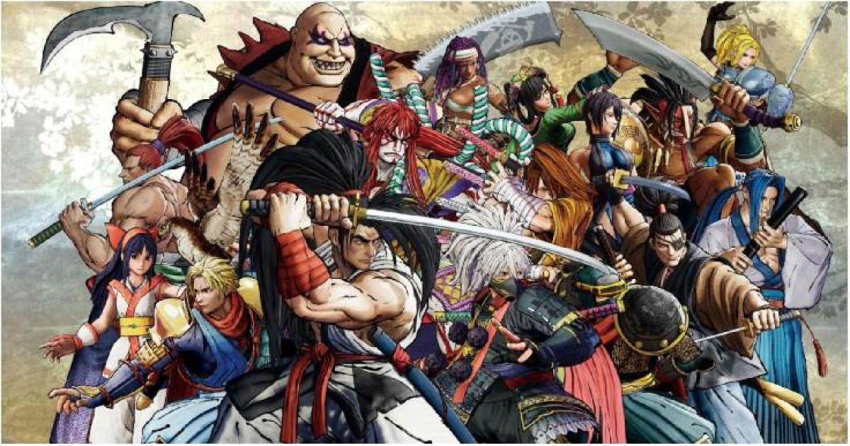 10 personagens mais fortes que você pode jogar em Samurai Shodown
