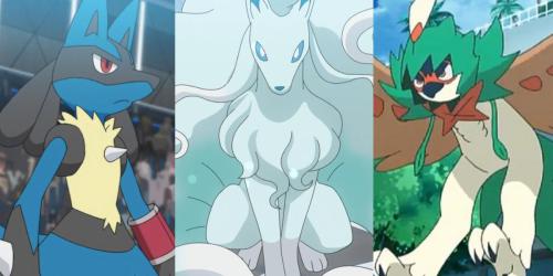 10 Pokemon com 3 tipos possíveis