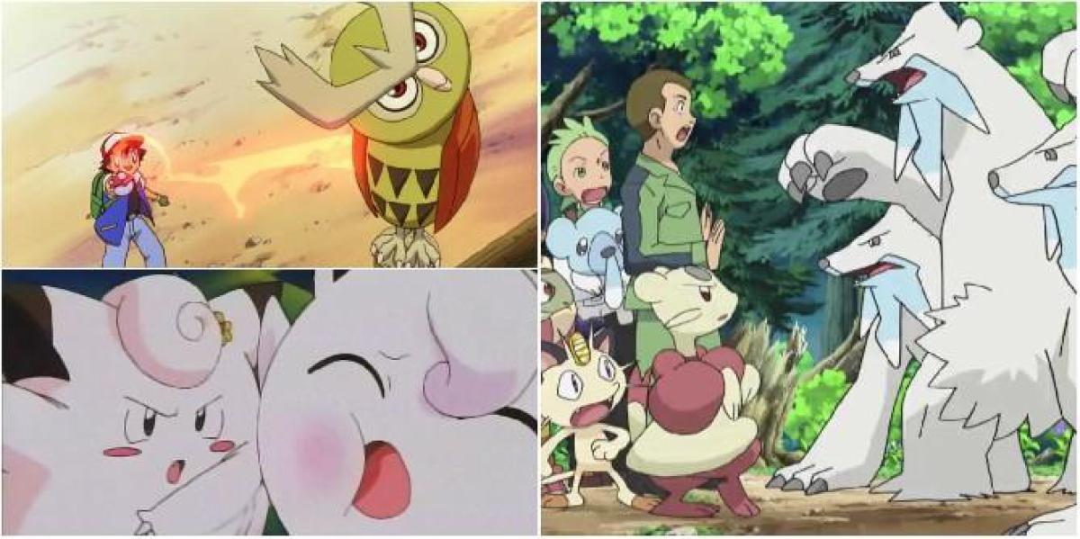 10 Pokemon que são maiores nos jogos do que no anime