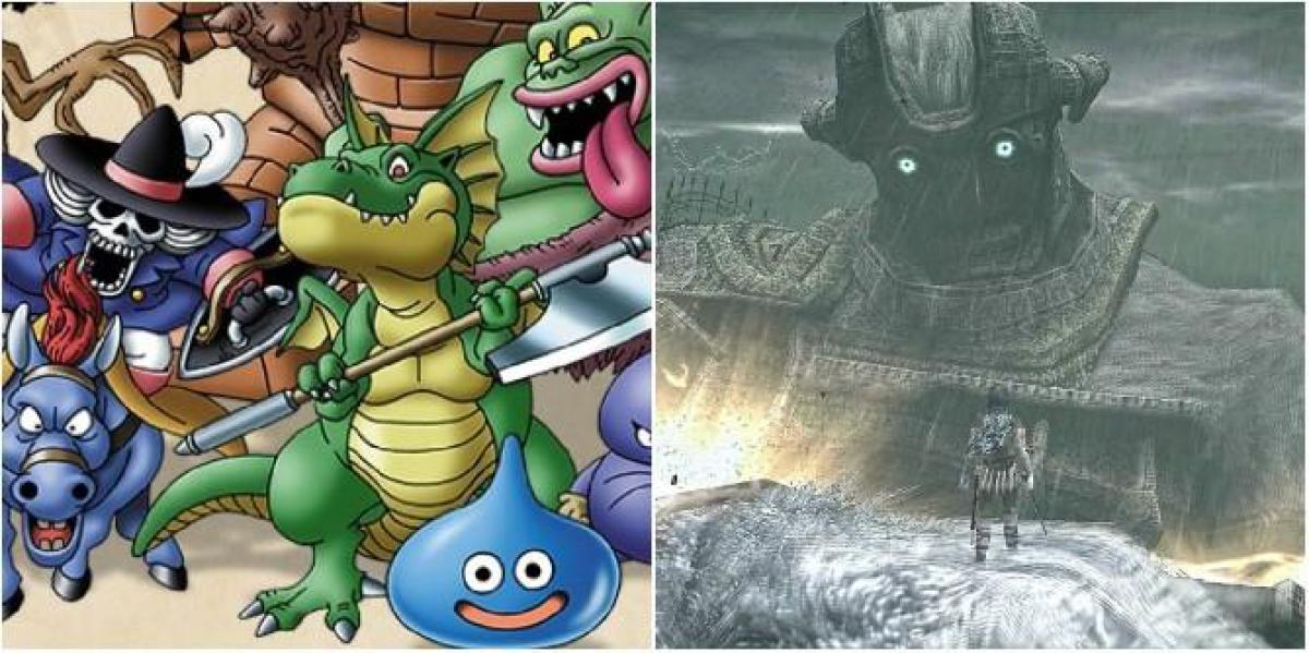 10 séries de jogos com design incrível de monstros