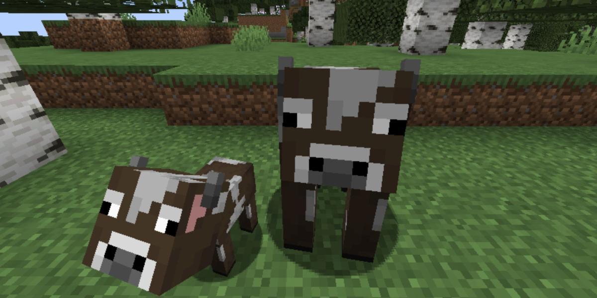 Vaca do Minecraft