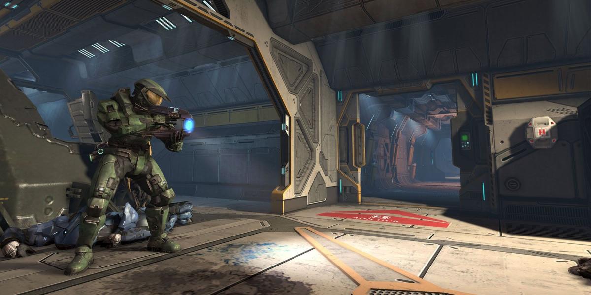 O Master Chief em Halo Combat Evolved Anniversary