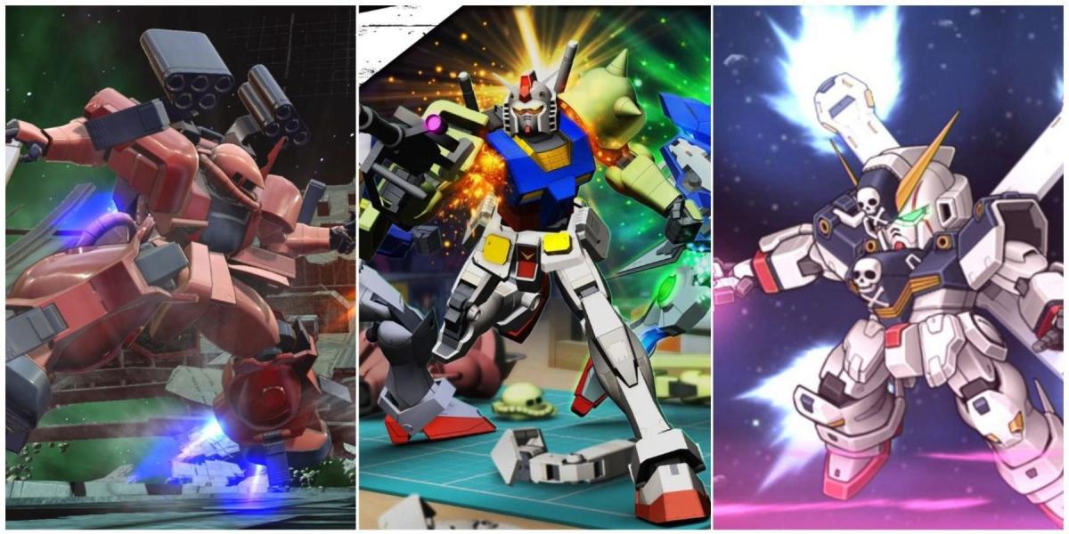 15 jogos Gundam imperdíveis para fãs de Mecha, classificados