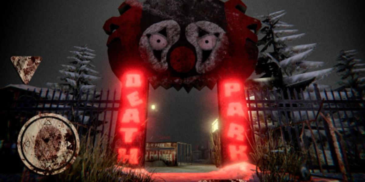 Entrada do Death Park em Death Park: Scary Clown Horror