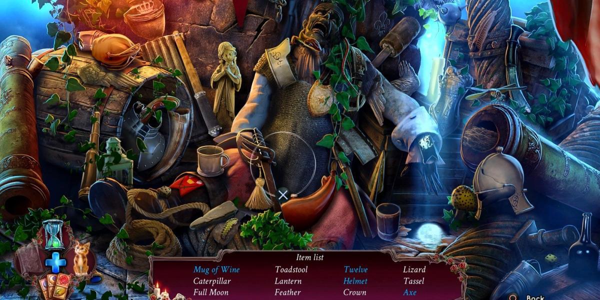Grim Legends: The Forsaken Bride jogo de objetos escondidos