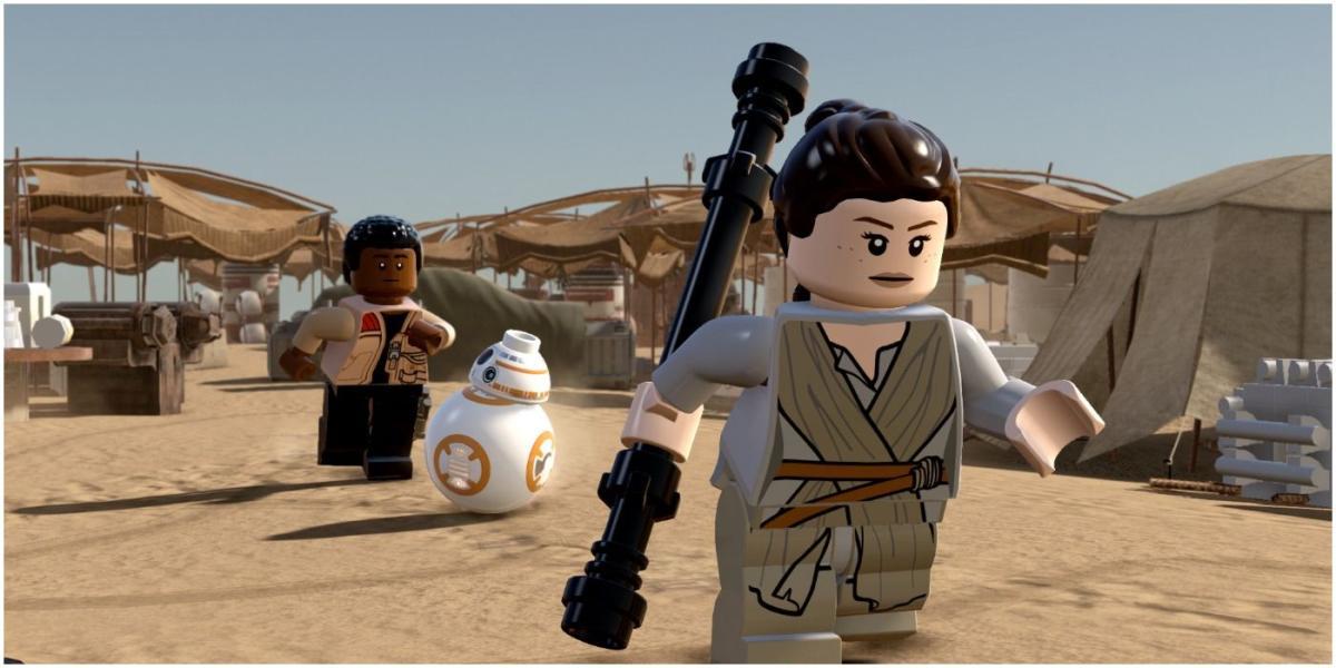 LEGO Star Wars Rey Fin e BB8