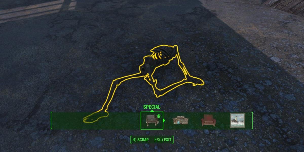 Mod de esqueletos descartáveis ​​para Fallout 4
