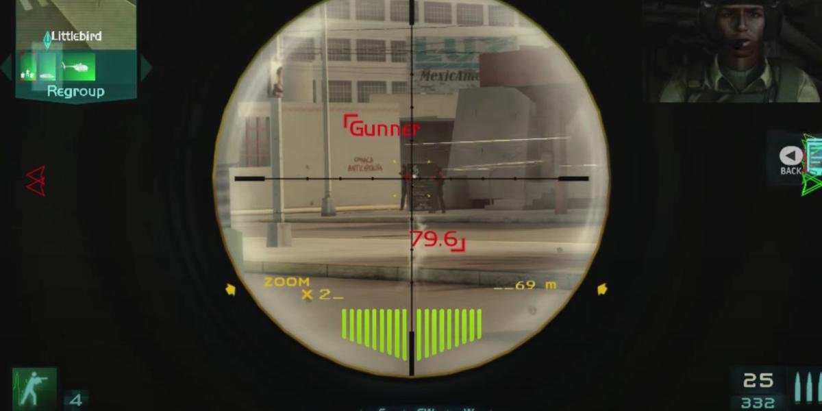 Graw 2 usando um rifle sniper