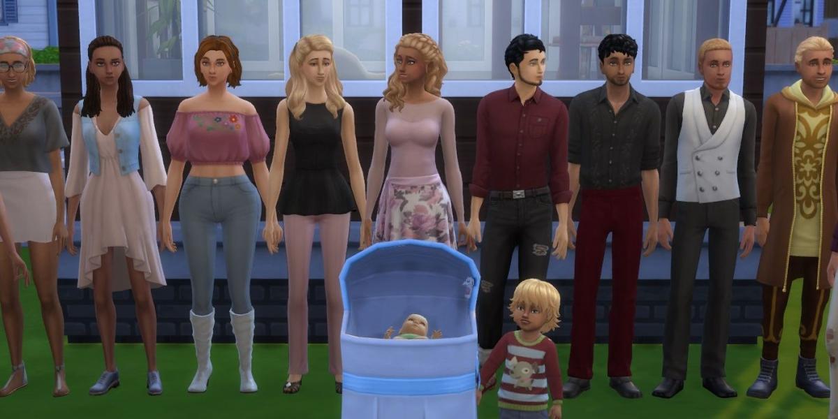 Desafio 100 Bebês The Sims