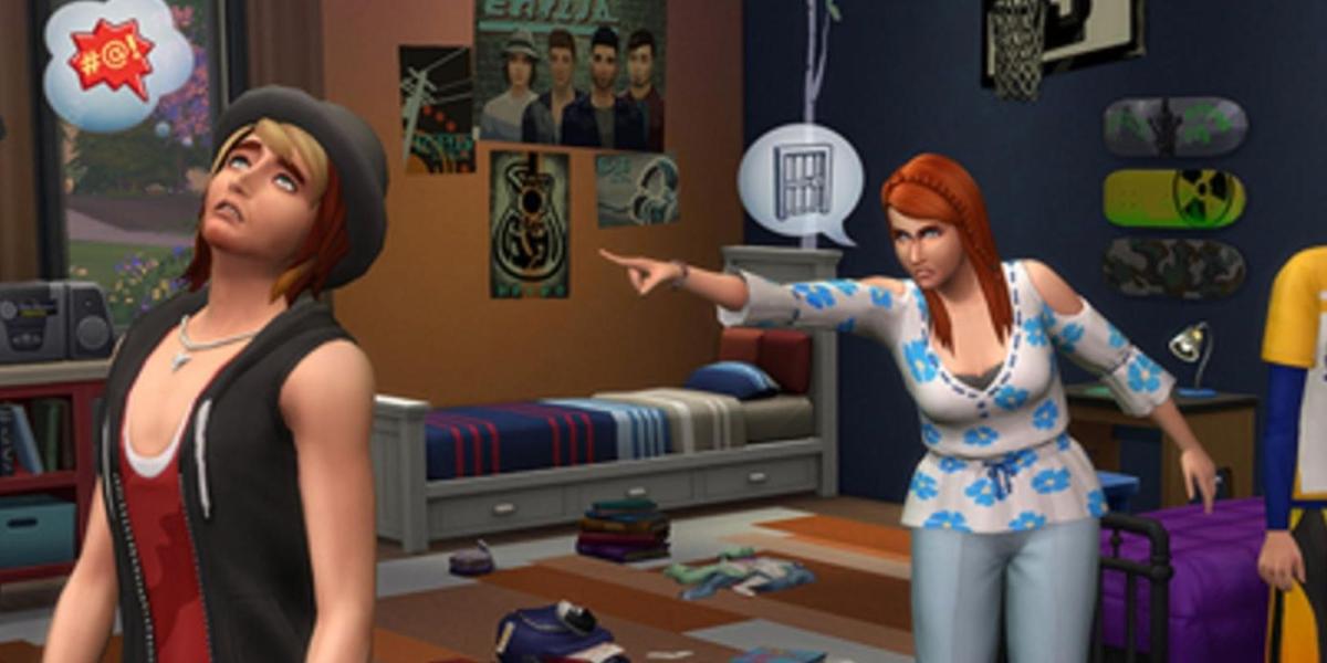 The Sims 4 Adolescente Furioso