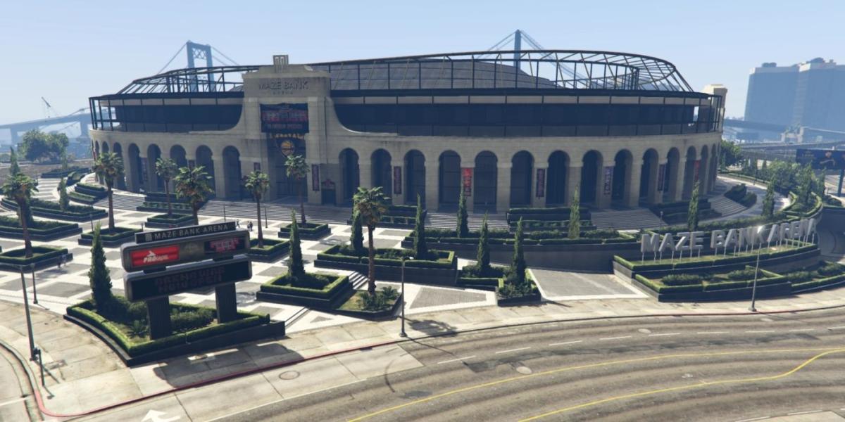 Maze Bank Arena em Grand Theft Auto 5