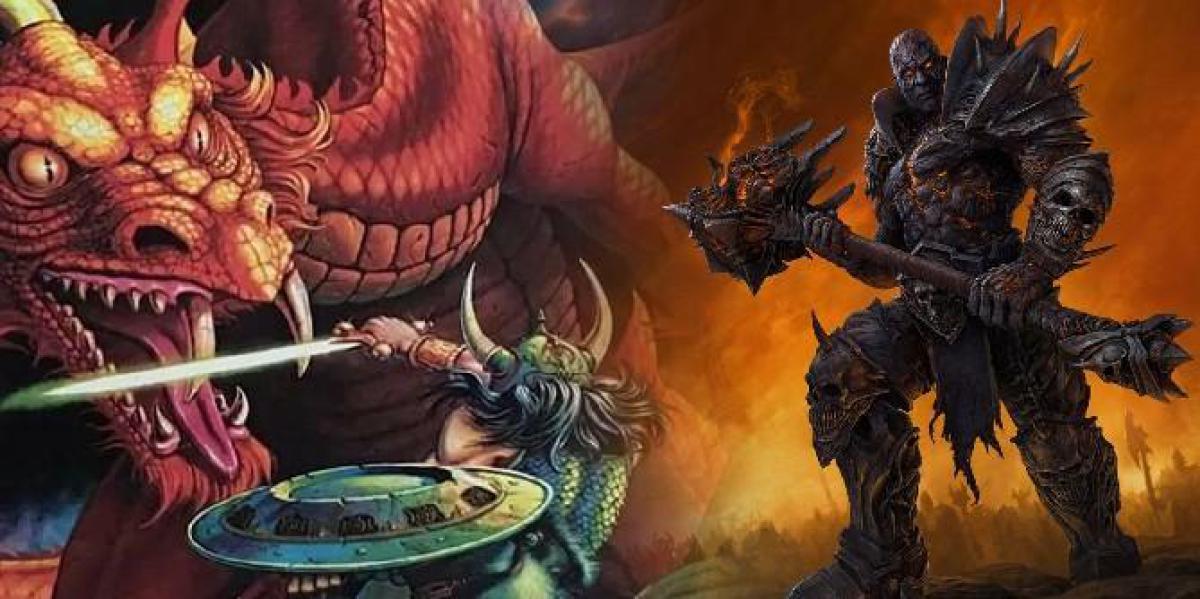3 séries de livros para fãs de Dungeons and Dragons, World of Warcraft