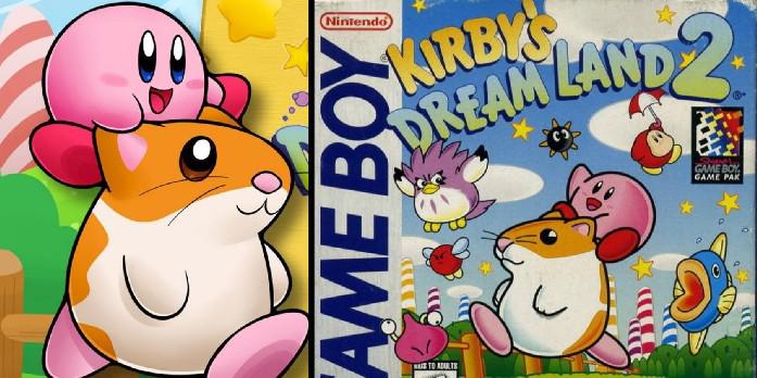 5 capas de jogos Kirby, classificadas
